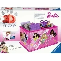 Abbildung von Ravensburger 3D Puzzle Aufbewahrungsbox Barbie, 216 Puzzleteile, Made in Europe, FSC® schützt Wald weltweit