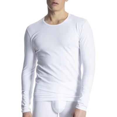 Abbildung von CALIDA Cotton Code Langarmshirt Herren, mit Rundhalsausschnitt