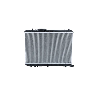 Abbildung von NRF 56101 Kühler, Motorkühlung Aluminium 564 374 23 mit Anbauteilen Kühlrippen gelötet SUZUKI: SWIFT 3