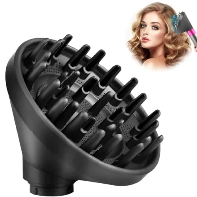 Abbildung von Diffusordüse für Dyson Airwrap Styler Aufsätze, Umwandlung lang Curling in einen Haartrockner