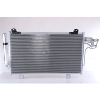 Abbildung von NISSENS 940387 Klimakondensator mit Trockner Aluminium 365 R 134a MAZDA: 3 Schrägheck, 6 Kombi, Limousine