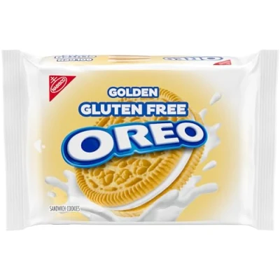 Abbildung von OREO glutenfreie goldene Sandwich Kekse, 342 ml