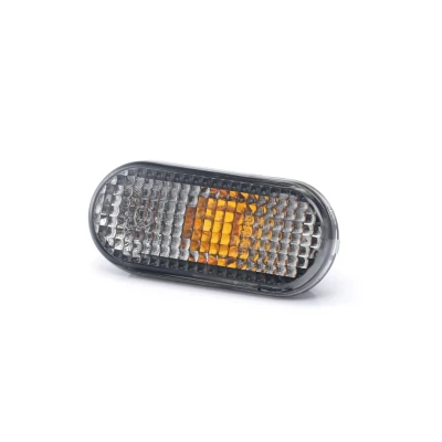 Abbildung von TYC 18 3585 21 2 Blinker rauchgrau beidseitig, seitlicher Einbau ohne Lampenträger oval VOLKSWAGEN: Polo III Schrägheck, Passat B3/B4 Variant kfzteile