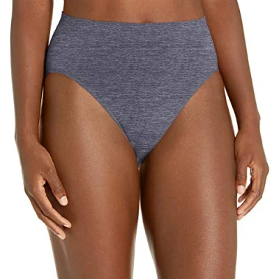 Abbildung von Wacoal Damen B Smooth High Cut Panty Slip, Patriot Blue Heather, XX Large