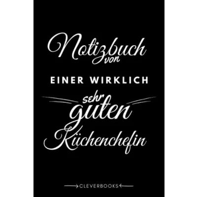 Abbildung von Notizbuch für die Küchenchefin: personalisierte Geschenk Idee Frauen, in der Küche das Sagen haben