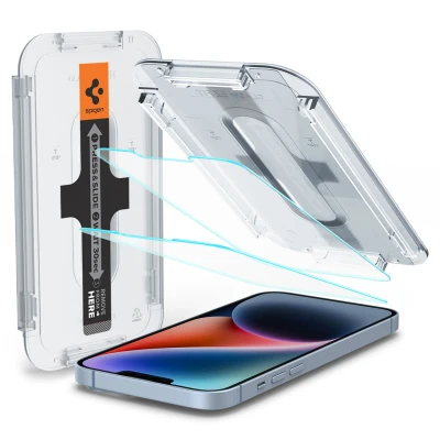 Abbildung von Spigen GLAS.tR ez Fit Apple iPhone 13/13 Pro gehärtetes Glas