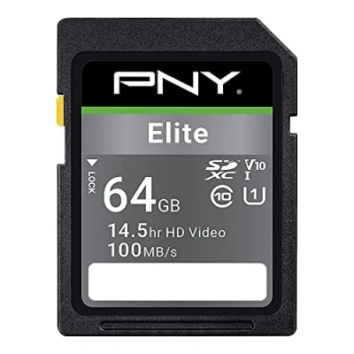 Abbildung von PNY Elite Speicherkarte (64 GB, UHS Class 1)