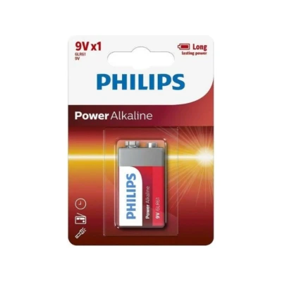 Abbildung von Philips Power Alkaline 9V E Block Akku