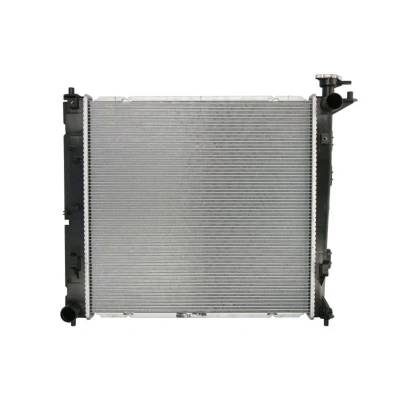 Abbildung von NRF 550056 Kühler, Motorkühlung Aluminium 485 470 16 Kühlrippen gelötet KIA: CARENS 4