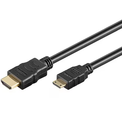 Abbildung von Goobay 1,5m High Speed HDMI Kabel mit Ethernet [Full HD (1080p), vergoldete Kontakte, ARC]