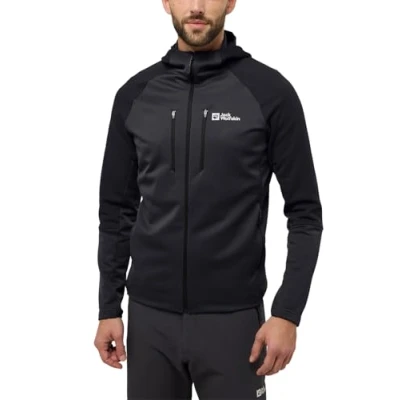 Abbildung von Jack Wolfskin Alpgrat Fleecejacke, Herren, Größe: XXL, Phantom