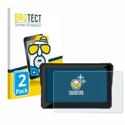 Abbildung von BROTECT Entspiegelungs Schutzfolie für Carpuride W702 7&quot; (2 Stück) Matte Displayschutz Folie, Anti Reflex, Fingerprint