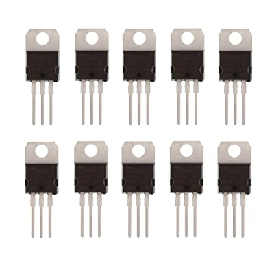 Abbildung von 10PCS L7808CV L7808 1.5A 8V Spannungsregler TO 220 mit drei Klemmen