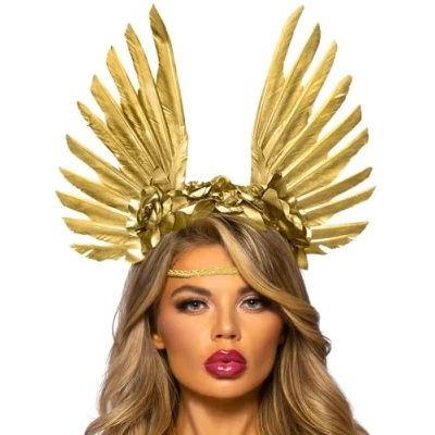 Abbildung von LEG AVENUE Golden goddess headband, One Size (Gold)