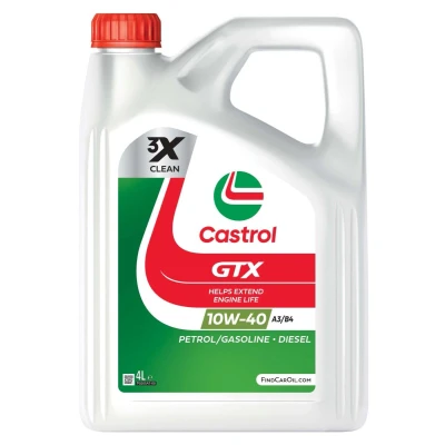 Abbildung von Castrol GTX A3/B4 10W 40 4l Motoröl 15F8FD VOLKSWAGEN: Golf 4 Schrägheck, Polo III TRANSPORTER Bus, SKODA: Fabia 2 Combi, 1 Combi