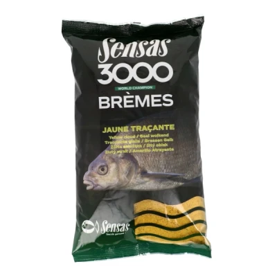 Abbildung von Sensas 3000 Lockfutter Breme Jaune Tracante (1kg) Grundfutter
