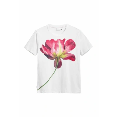 Abbildung von Desigual Damen 25SWTK24 T Shirt, White, XL