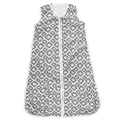 Abbildung von aden + anais™ silky soft Baby Schlafsack, 1,0 TOG Wert, tragbare Decke für Babys, Bunte Muster Mädchen &amp; Jungen, Schlafsack Neugeborene aus Bambusviskose, 0 6 Monate, in motion