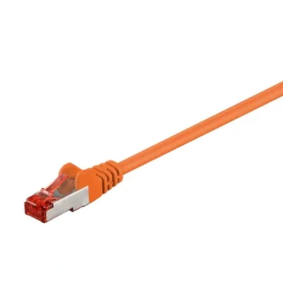 Abbildung von Goobay 2m CAT 6 Patchkabel, S/FTP (PiMF), Orange