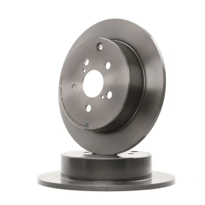 Abbildung von Bremsscheibe BREMBO 08A33511 hinten, voll, 1 Stück