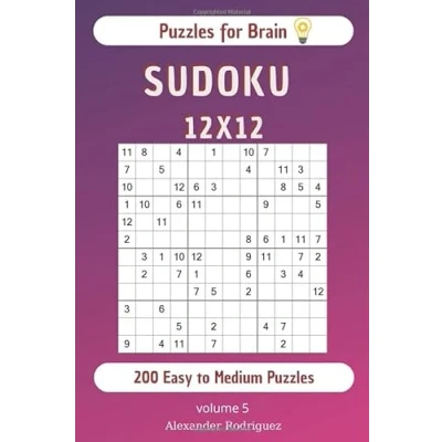 Abbildung von Puzzles for Brain Sudoku 12x12 200 Easy to Medium vol.5