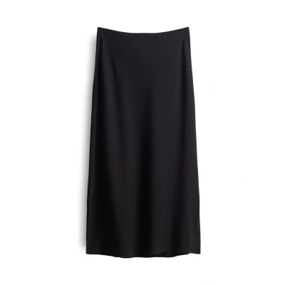Abbildung von someday. Passform MID RISE Alinienrock, Damen, Größe: 34, Black