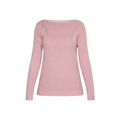 Abbildung von LEOMIA Women&#039;s Damen Strick Pullover 10426482 LE02, Altrosa, XL/XXL Sweater