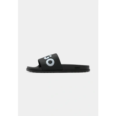 Abbildung von HUGO Match IT Unisex Badesandale, Größe: 39, Black Schuhe