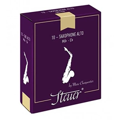 Abbildung von Steuer Blatt Alt Saxophon Traditionell 10er Packung Gr.1 1/2
