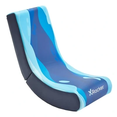 Abbildung von X Rocker Video Gaming Bodensessel für Kinder Lava (Blau)
