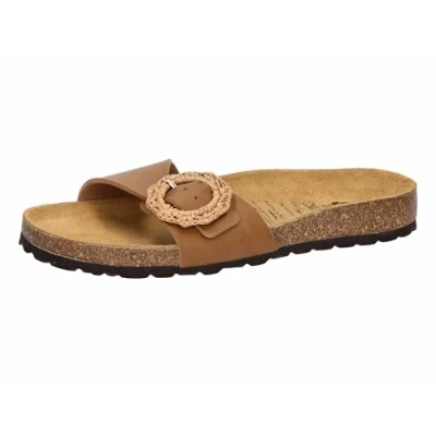 Abbildung von Lico Damen Bioline Once Style Pantoletten, Braun, 42 EU