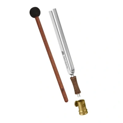 Abbildung von Sonic Energy Stimmgabel Bundle Erde/Om 136,10 Hz / C3# Für Meditation, Therapie, Zuhause Inkl. Aufsatz, Schlägel, Tasche (TF E BUNDLE)