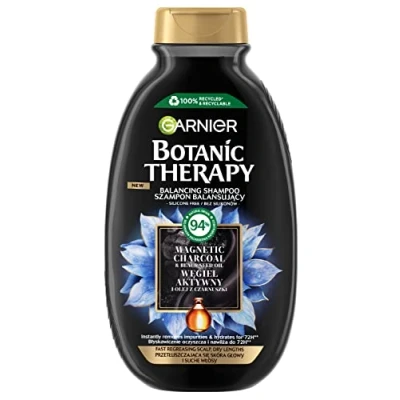 Abbildung von Garnier Botanic Therapy Aktivkohle und Schwarzkümmelöl Haarshampoo 400 ml