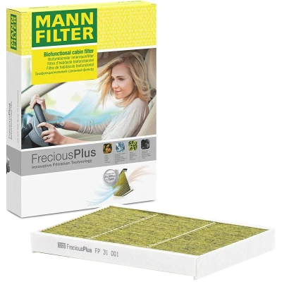 Abbildung von MANN FILTER FP 31 001 Innenraumfilter VOLVO: FH, FH II, RENAULT TRUCKS: T Serie