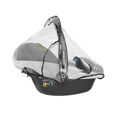 Abbildung von Maxi Cosi Regenschutz für Babyschale Rock Pebble Plus Cabriofix und Citi SPS, transparent