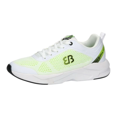 Abbildung von Brütting Basejumper Laufschuh Straße, Herren, Größe: 42, Weiss lemon Schuhe