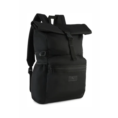 Abbildung von Puma Essentials 20 l Rolltop Rucksack Teenager Mit Plain Black