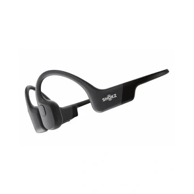 Abbildung von SHOKZ OpenRun Knochenschall Kopfhörer, Open Ear Sport Bluetooth Kopfhörer mit Noise Cancelling Mikrofon, IP67 wasserdichte kabellose Ohrhörer zum Laufen, 8 Std Spielzeit, USB C, Stirnband
