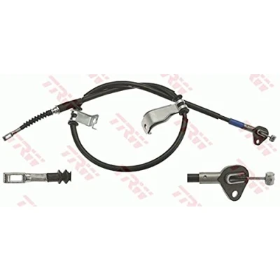 Abbildung von TRW GCH657 Handbremsseil 1252, 1110 Scheibenbremse HYUNDAI: i10 I