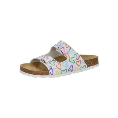 Abbildung von LICO Pantolette flach, Damen, Größe: 42, Weiss Schuhe