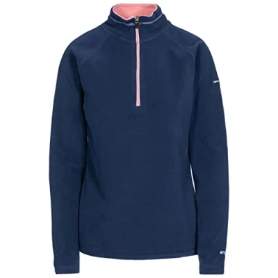 Abbildung von Trespass Damen Skylar Ultraleichtes und halber Reißverschluss Microfleece 130 g/m² (1 Stück)