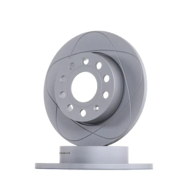 Abbildung von ATE PowerDisc 24.0312 0158.1 Bremsscheibe 256,0 12,0 5 112,0 voll beschichtet VOLKSWAGEN: Golf 6 Variant, Plus / Crossgolf, Scirocco III