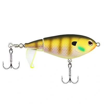 Abbildung von Berkley Choppo Topwater Angelköder einfach zu verwendender Prop Köder für Barsche und Raubfische, erzeugt maximale Oberflächenstörung Geräusche 7,5cm / MF Bluegill
