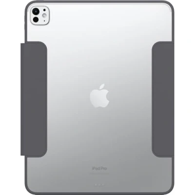 Abbildung von OtterBox Symmetry Folio Hülle für iPad Pro 13&quot; (2024), stoßfeste, sturzsichere, dünne Schutzhülle, nach Militärstandard getestet, Schwarz, Keine Einzelhandelsverpackung
