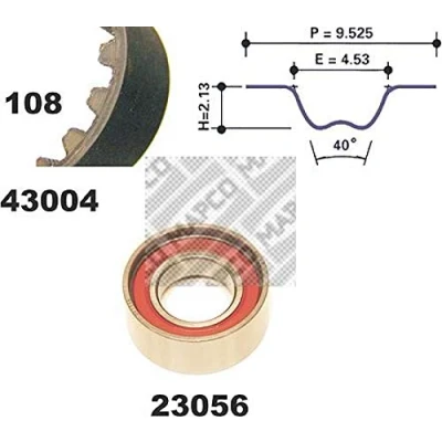 Abbildung von MAPCO 23004 Zahnriemensatz 108 FIAT: Strada Pickup, Punto I Cabrio, Schrägheck
