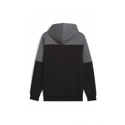 Abbildung von Puma Around THE Block Kapuzenpullover, Herren, Größe: XL, Cool dark gray