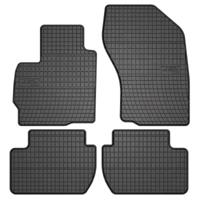 Abbildung von FROGUM 0482 Fußmattensatz Gummi vorne und hinten 4 schwarz Maßgefertigt MITSUBISHI: Outlander 2 SUV, ASX SUV