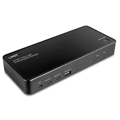 Abbildung von 2 Port Typ C MST KVM Docking, Dockingstation