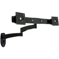 Abbildung von Ergotron 200 Series Combo Monitorarm, VESA Wandhalterung für Monitore bis 24 Zoll, 6 8,2 kg Schwarz
