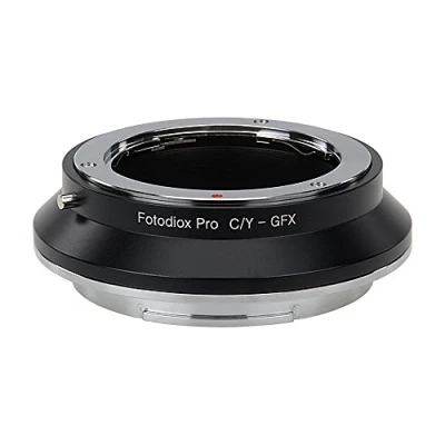 Abbildung von Fotodiox Pro Lens Mount Adapter Compatible with Contax/Yashica Lenses on Fujifilm GFX G Cameras